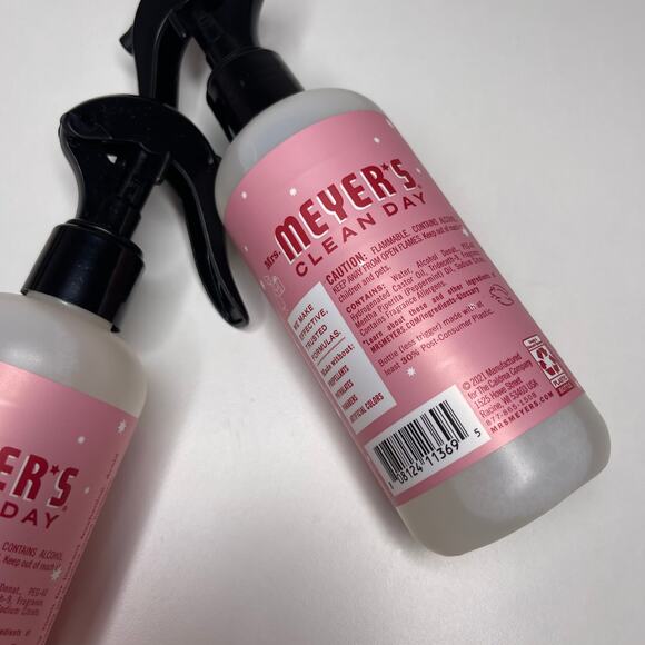 Set of 2 — Mrs. Meyers Peppermint Room Freshener Spray Limited Edition Scent NEW - Picture 3 of 8